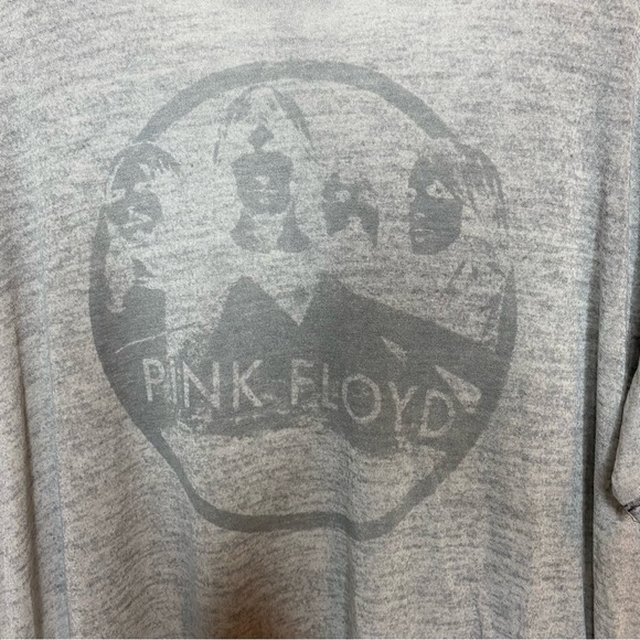 Pink Floyd Grey Burnout Tee - Picture 3 of 7